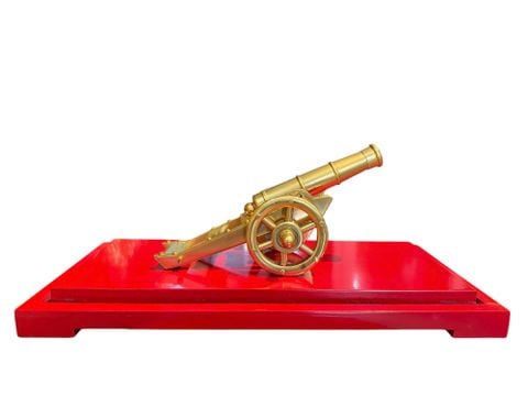 Súng pháo thần công bằng đồng Cao 14 ngang 25 sâu 12 nặng 2kg