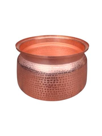Nồi đồng đỏ cao 19cm miệng 30cm dày 1 li