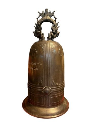 Chuông đồng Cao 52 đk miệng 25 nặng 11,8kg