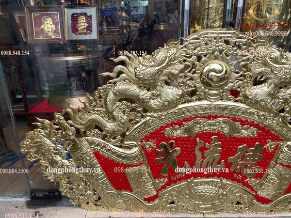 Cuốn thư bằng đồng dày 7zem 1m76 cao 89cm nặng 9kg