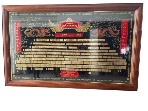 Gia phả bằng đồng ăn mòn