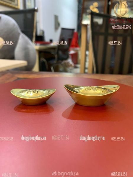 Thỏi vàng bằng đồng nguyên chất