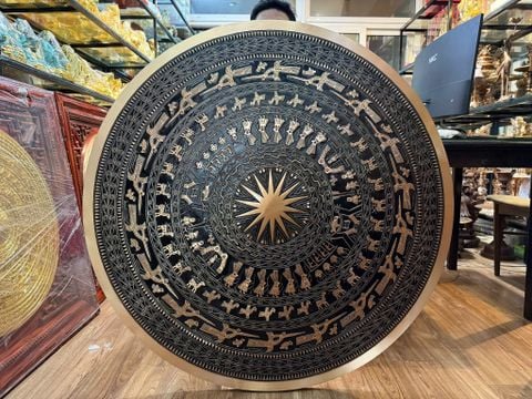 Mặt trống đồng đường kính 1m