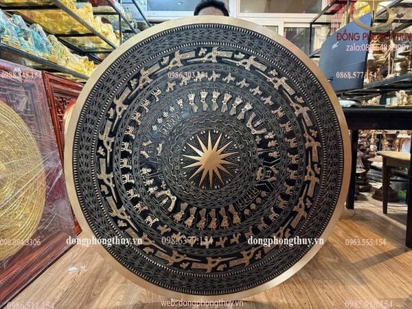 Mặt trống đồng đường kính 1m