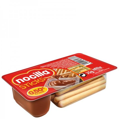 Bánh sô cô la Nocilla Sticks