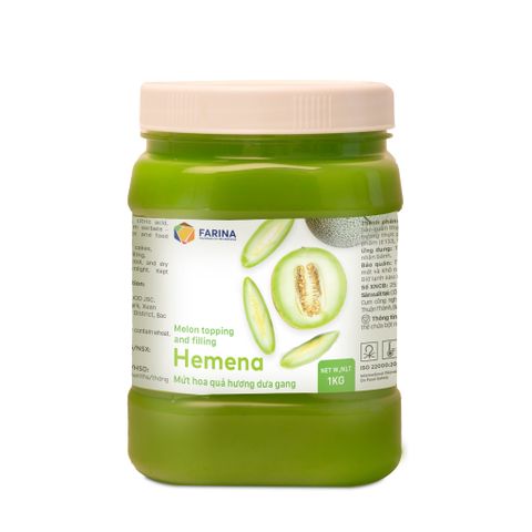 Hemena - mứt hoa quả hương dưa gang 1kg