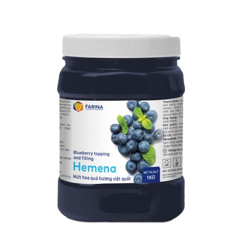 Hemena - mứt hoa quả hương Việt Quất 1kg
