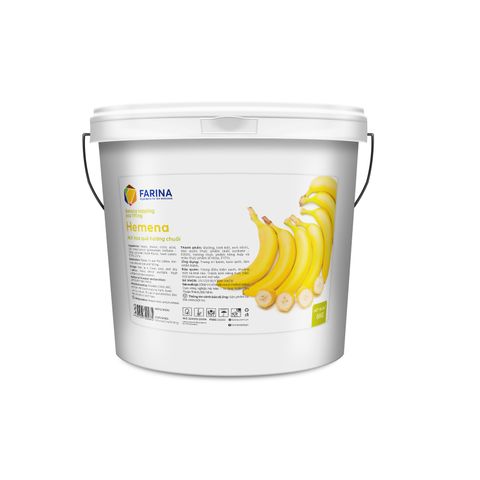 Hemena - mứt hoa quả hương chuối 5kg
