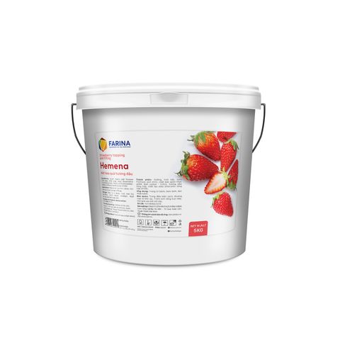 Hemena - mứt hoa quả hương dâu 5kg