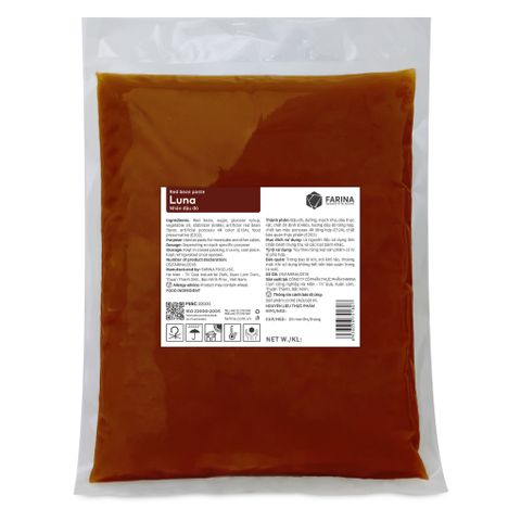 Nhân trung thu đậu đỏ Luna 1kg