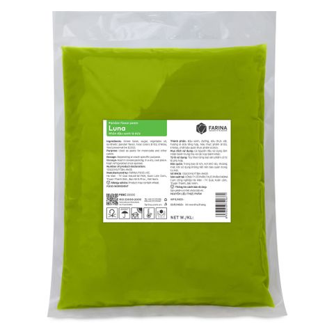 Nhân trung thu đậu xanh lá dứa Luna 1kg