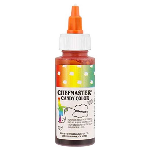 4207 Màu Liquid Candy màu cam 2oz, hiệu Chefmaster