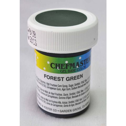 7328 Màu Gel màu xanh Forest 1oz, hiệu Chefmaster