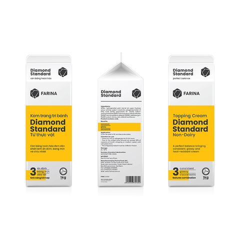 Kem Topping Farina - Diamond  1L