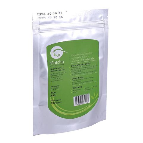 Bột trà xanh Matcha vụ thu 100g