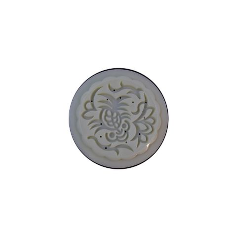 LSHS Khuôn trung thu Sing tròn màu trắng 125g - set số 18