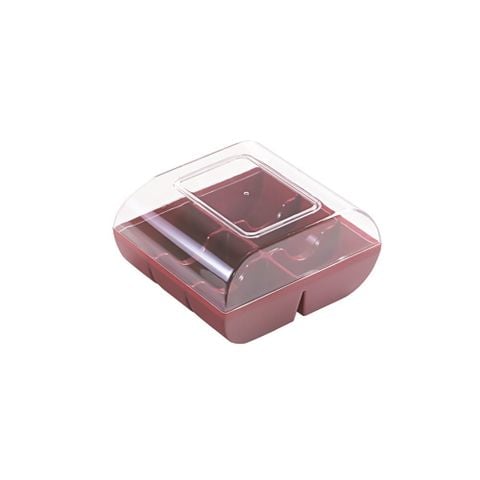 Hộp đựng 6 bánh Macaron MAC631/ RED