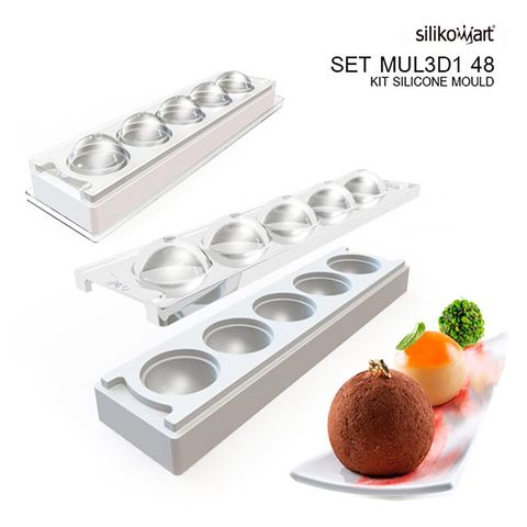 Khuôn bánh silicone MUL3D148/