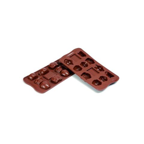 Khuôn bánh silicone SCG17/ BROWN