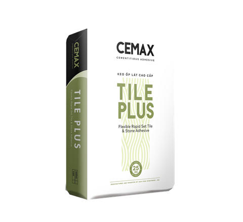  CEMAX TILE PLUS - Keo ốp lát (keo dán gạch) tiêu chuẩn C1 