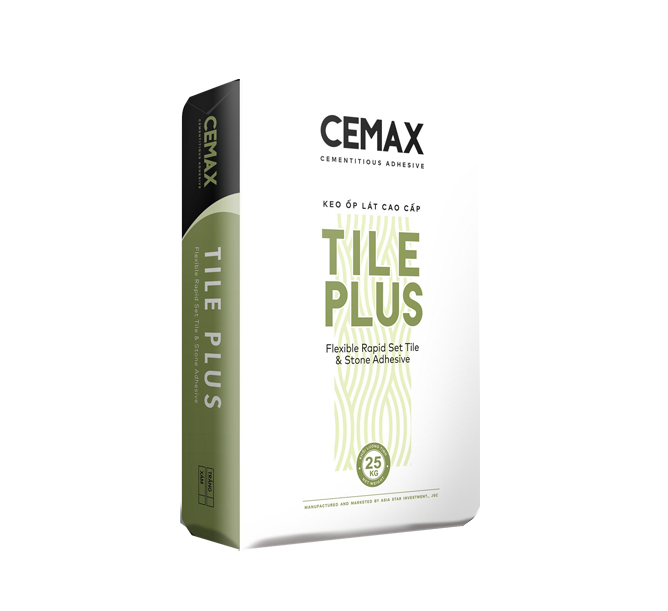 CEMAX TILE PLUS - Keo ốp lát (keo dán gạch) tiêu chuẩn C1