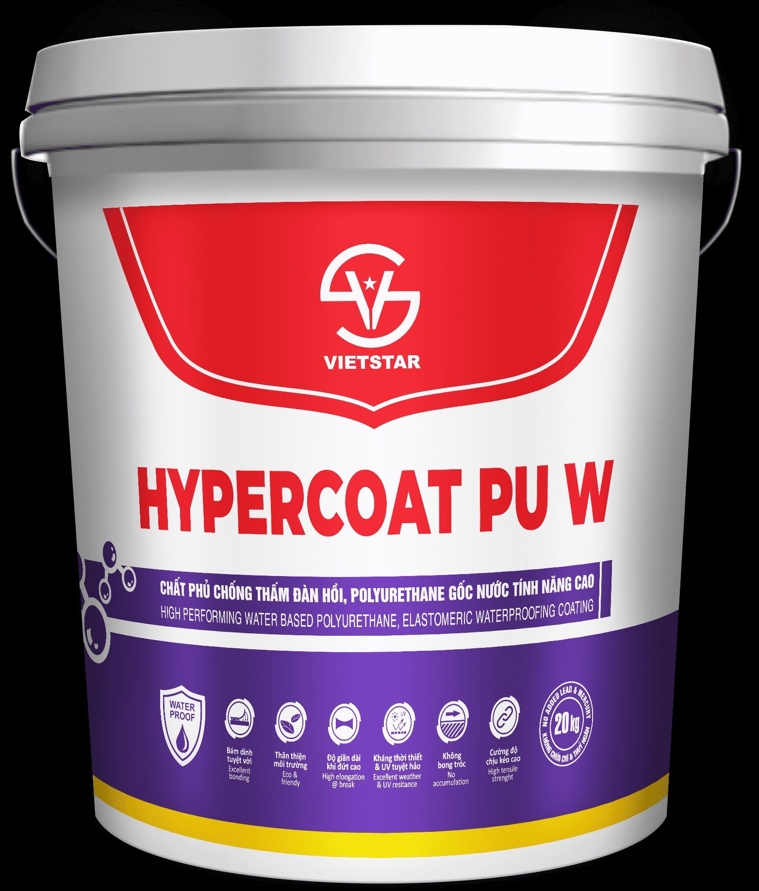 HYPERCOAT® PU W  - Chống thấm polyurethane gốc nước tính năng cao