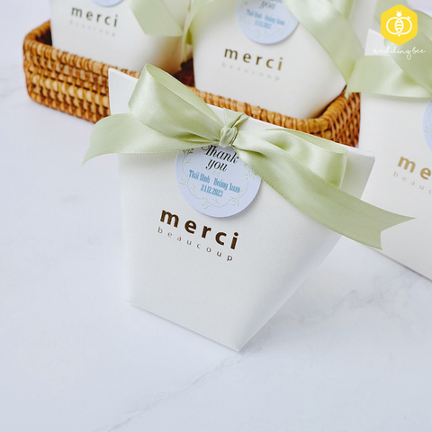 Hộp quà cưới cao cấp - Merci