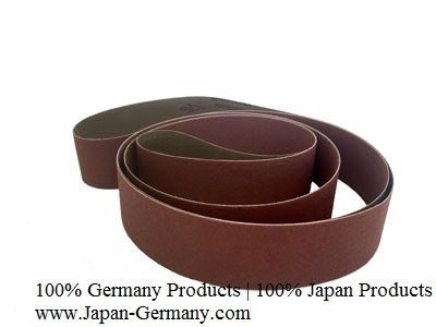 Bộ 10 Giấy nhám vòng 50x3353 mm Mài kim loại và gỗ hạt Aluminium Oxit 641pf, nền vải mềm Starcke Germany. Code: 3.10.511.1059