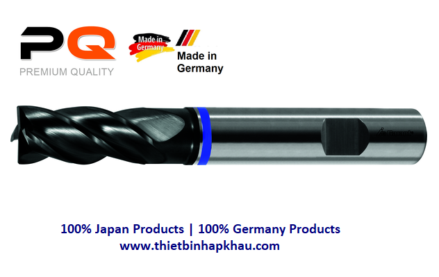 Dao phay ngón Carbide HPC / TPC cho Inox. Code: 3.40.400.1090 | www.thietbinhapkhau.com | Công ty PQ 