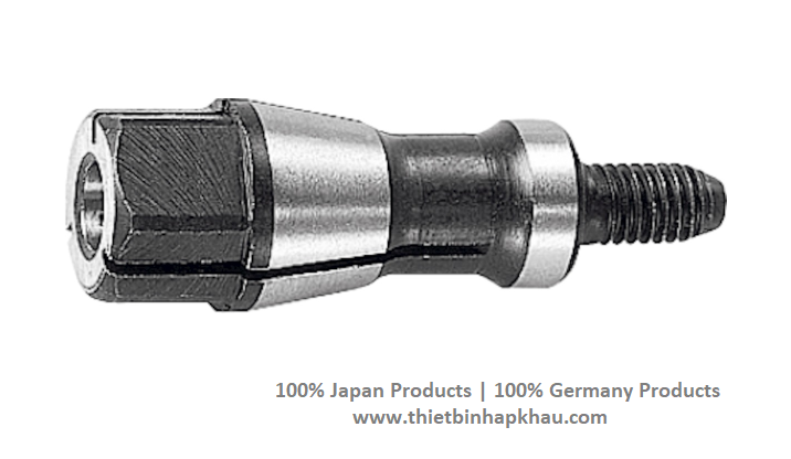 Collet kẹp dụng cụ mài hoặc khoan. Collet for straight grinder 8 mm. Code: 3.40.400.1708 | www.thietbinhapkhau.com | Công ty PQ 