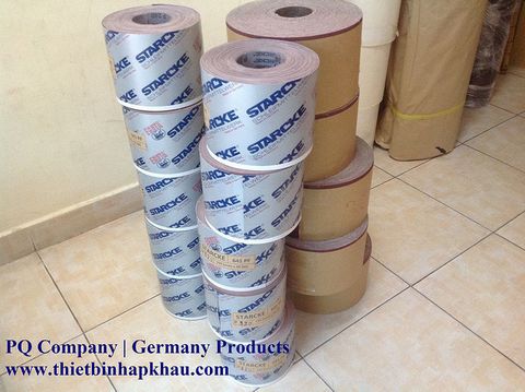  Giấy Nhám cuộn STARCKE 150mm x 50m P600 Made in Germany. Code: 3.10.511.1071 | www.thietbinhapkhau.com | Công ty PQ 