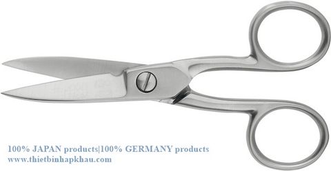  Kéo cắt của thợ điện bằng niken với máy cắt dây 130 mm (Electrician’s scissors nickel-plated with wire-cutter 130 mm). Code: 3.04.400.0684 | www.thietbinhapkhau.com | Công ty PQ 