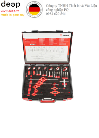  THREAD-CUTTING TOOL SET HSS 44-PIECES SYSKO piqi2 | Www.Thietbinhapkhau.Com | Công Ty PQ 