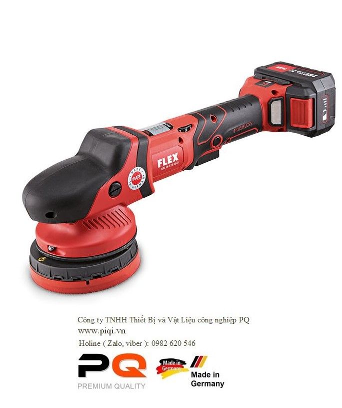 Máy đánh bóng PQ Flex XFE 15 125 18.0-EC. Made in Germany. Code 1.10.000.476935