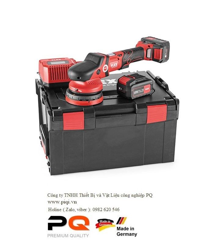 Máy đánh bóng PQ Flex XFE 15 125 18.0-EC/5.0 Set. Made in Germany. Code 1.10.000.476943