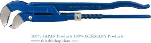  Cờ lê ống cùng hàm hình S (Corner pipe wrench with S-form jaws). Code: 3.04.400.0624 | www.thietbinhapkhau.com | Công ty PQ 