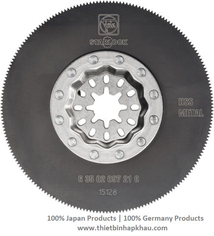  D85, Lưỡi cưa cắt kim loại, dạng rung Saw blade, solid HSS, 5-piece 85 mm. Code: 3.20.610.0080 | www.thietbinhapkhau.com | Công ty PQ 