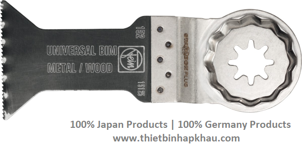 Lưỡi cắt kim loại và gỗ. E−Cut saw blade, bi-metal, Universal 44 mm. Code: 3.20.610.0076 | www.thietbinhapkhau.com | Công ty PQ 