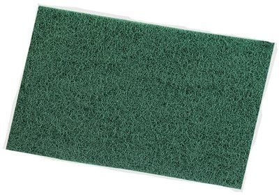  Hộp 10 Miếng Bùi Nhùi 3M Scotch-Brite™ 7496, Quy Cách 350x390mm  nỉ tấm chà bóng. Màu Xanh. Code: 3.10.540.0012 www.thietbinhapkhau.com 