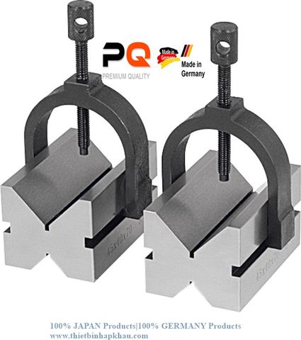  Cặp khối kẹp Vee (Pair of double Vee blocks with clamp). Code: 3.40.400.1013| www.thietbinhapkhau.com | Công ty PQ 