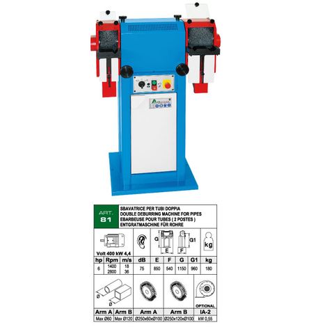  Máy Đánh Bóng Inox ATR81 Made In Italy. Code 2.10.000.0256 