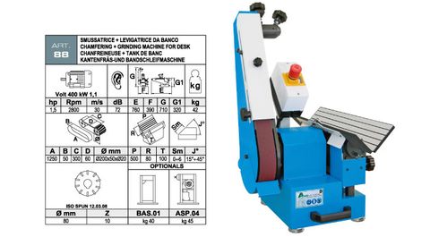  Máy Đánh Bóng Inox ATR88 Made In Italy. Code 1.10.000.010363 