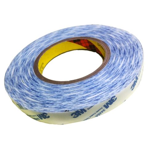  BĂNG KEO 2 MẶT 3M™ DOUBLE COATED TISSUE TAPE 9448A 15MMX50M(TRẮNG PHỐI XANH) 