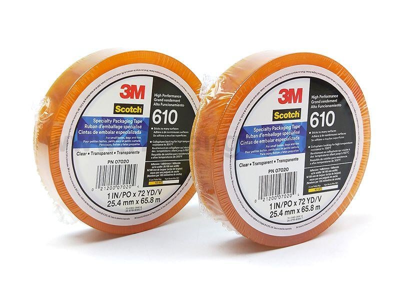 BĂNG KEO 3M 610 1IN THỬ MỰC IN CHUYÊN DỤNG DÙNG TRONG CÔNG NGHIỆP 25MM –  Thietbinhapkhau