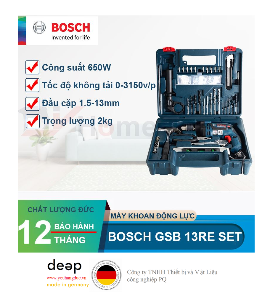 Bosch gsb 13 sales re set