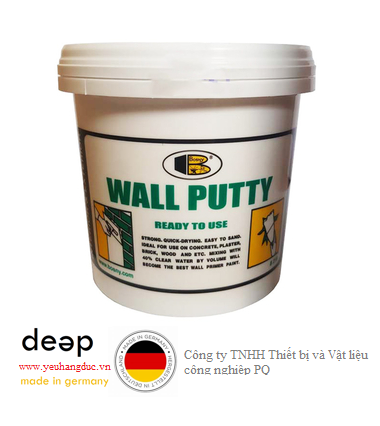  Bột trét tường, gỗ Bosny WALL PUTY B219  Piqi3 | Www.Thietbinhapkhau.Com | Công Ty PQ 