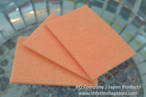  Hộp 10 Bùi nhùi tấm Kenmaron 150x230 mm MF P3000  nỉ tấm chà bóng Made in Japan. Code: 3.10.540.0007 www.thietbinhapkhau.com 