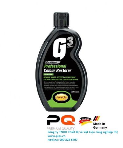  Lơ khôi phục màu sơn G3 Pro Colour Restorer 500ml G3P7195 PQ Châu Âu Bảo dưỡng xe hơi ô tô dành cho Dân Chuyên 