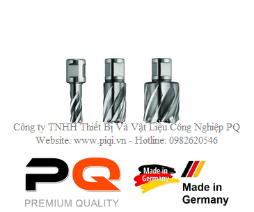 Mũi khoan lõi HSS đặc biệt với 3/4 trong giá đỡ Weldon D23mm. Made in Germany. Code 3.40.800.63134230301