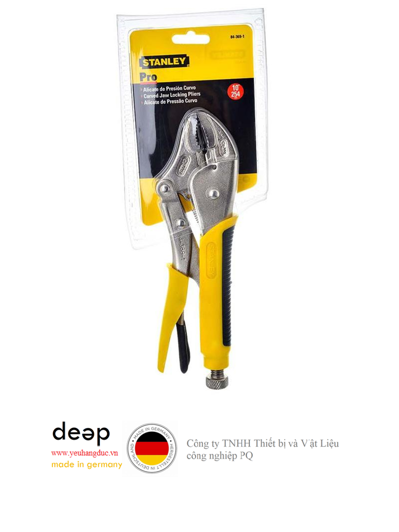 Kìm chết Stanley 84-369 10in/254mm   Piqi4 | Www.Thietbinhapkhau.Com | Công Ty PQ 